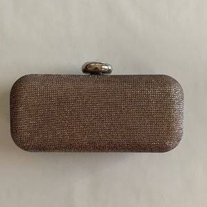Sparkle Handheld Clutch with Rhinestone Clasp